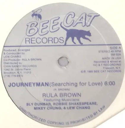 Rula Brown - Journeyman