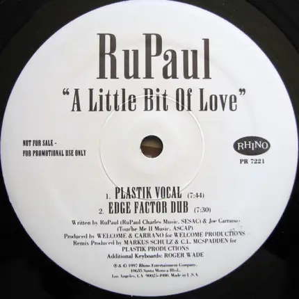 RuPaul - A Little Bit Of Love