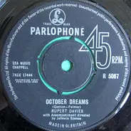 Rupert Davies - October Dreams / Smoking My Pipe (La Pipa)