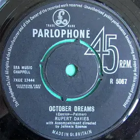 Rupert Davies - October Dreams / Smoking My Pipe (La Pipa)