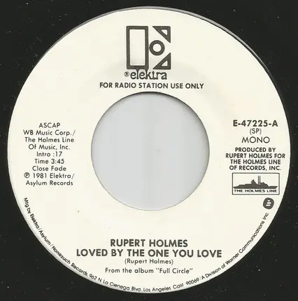 Rupert Holmes - Loved By The One You Love