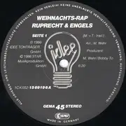 12inch Vinyl Single - Ruprecht & Engels - Weihnachts-Rap (Special DJ-Mix)
