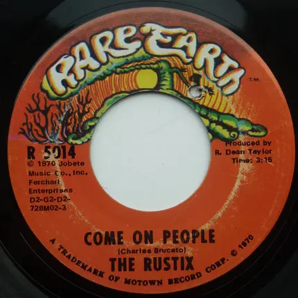 Rustix - Come On People / Free Again (Non... C'Est Rien)