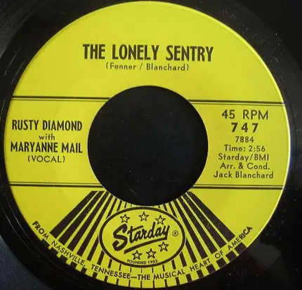 Rusty Diamond - I Guess I'd Better Get Up And Go Home / The Lonely Sentry