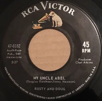 Rusty & Doug Kershaw - My Uncle Abel / Pirogue (Pero)