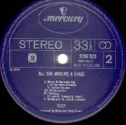 Double LP - Rush - All The World's A Stage