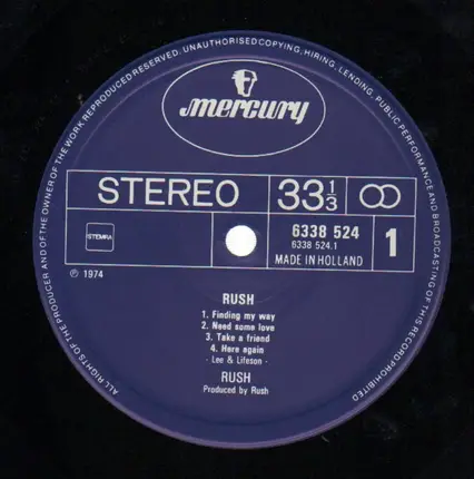 Rush - Rush