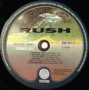 LP-Box - Rush - Chronicles - 1st EU. Vertigo Spaceship Labels
