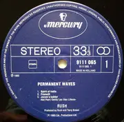 LP - Rush - Permanent Waves