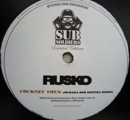 Rusko - Cockney Thug (Buraka Som Sistema Remix)