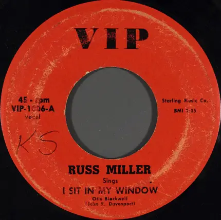 Russ Miller - I Sit In My Window / Wait For Me, My Love (Look Away, Look Away)