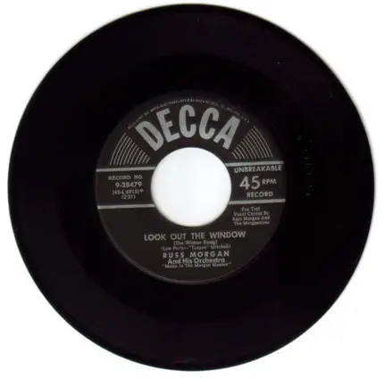 Russ Morgan And His Orchestra - Look Out The Window (The Winter Song) / I
