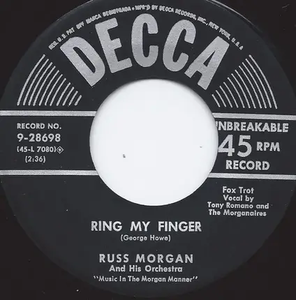 Russ Morgan And His Orchestra - Too Many Times