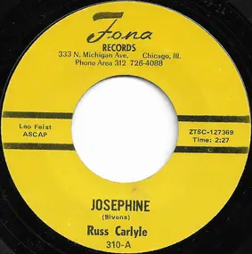 Russ Carlyle - Josephine / Think Of Pleasant Things