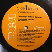 LP - Russ Columbo - Love Songs By Russ Columbo