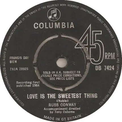 Russ Conway - Concerto For Lovers