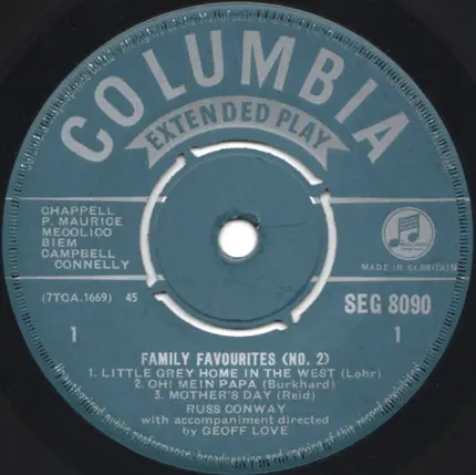 Russ Conway - Family Favourites (No. 2)