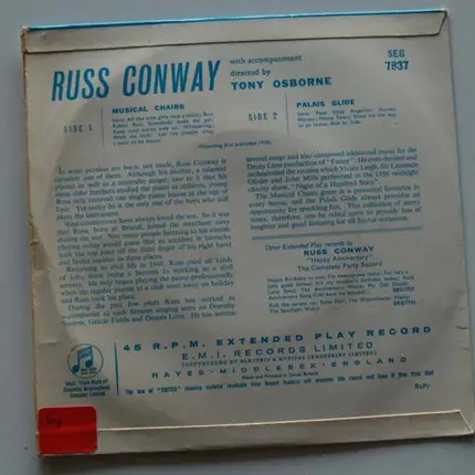 Russ Conway - Musical Chairs & Palais Glide