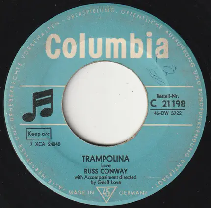 Russ Conway - Roulette / Trampolina