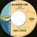 7inch Vinyl Single - Russ David - MacArthur Park