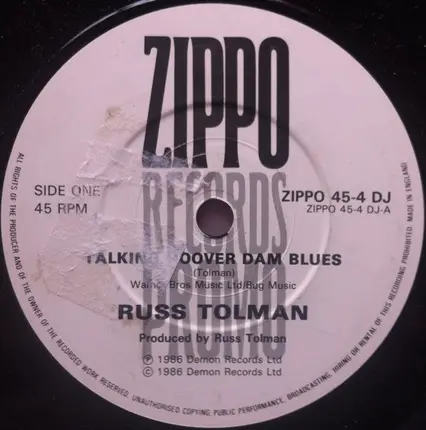 Russ Tolman - Talking Hoover Dam Blues/Solitary Man