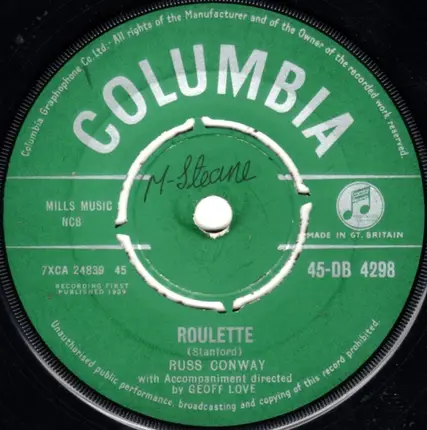 Russ Conway - Roulette