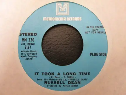 Russell Dean - It Took A Long Time