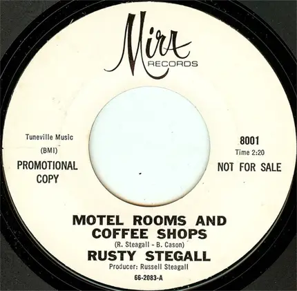 Rusty Stegall - Motel Rooms And Coffee Shops