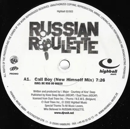 Russian Roulette - Call Boy