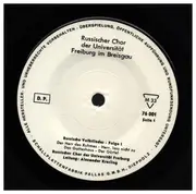 7inch Vinyl Single - 'Russischer Chor' Der Universität Freiburg - Russische Volkslieder - Folge I