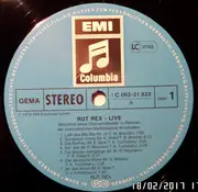 LP - Rut Rex - Rut Rex - Live