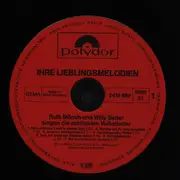 LP - Ruth Mönch und Willy Seiler - Ihre Lieblingsmelodien