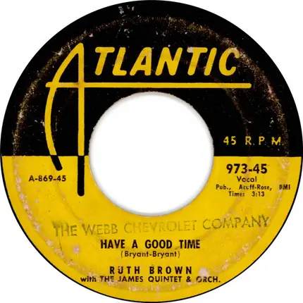 Ruth Brown / Ruth Brown With James Quintet - Daddy Daddy