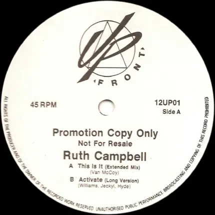 Ruth Campbell - This Is It