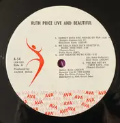 LP - Ruth Price - Live & Beautiful - Mono