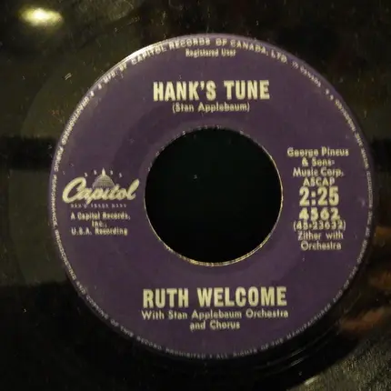 Ruth Welcome - Allison's Theme
