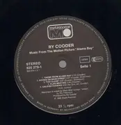 LP - Ry Cooder - Music From The Motion Picture 'Alamo Bay'