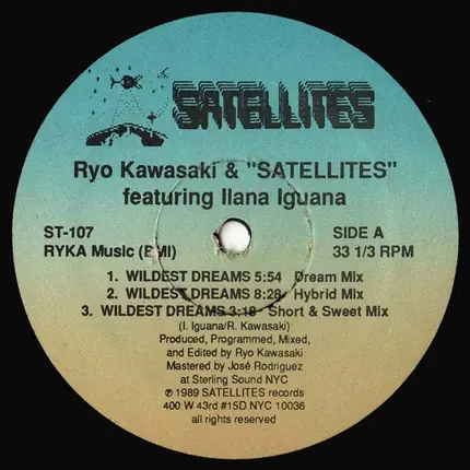 Ryo Kawasaki & Satellites, Ilana Iguana - Wildest Dreams