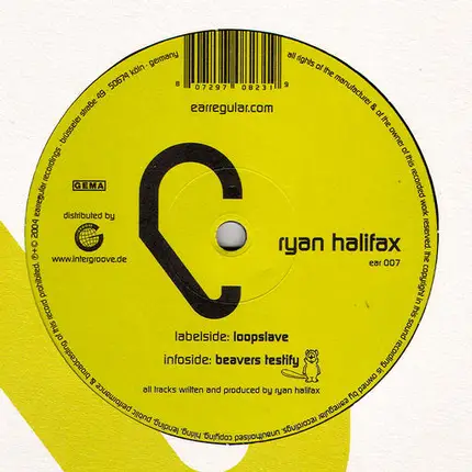 Ryan Halifax - Loopslave