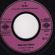 7inch Vinyl Single - Ryder - Tonight / Baby Don't Move