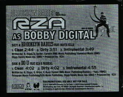 RZA as Bobby Digital - Brooklyn Babies / Do U