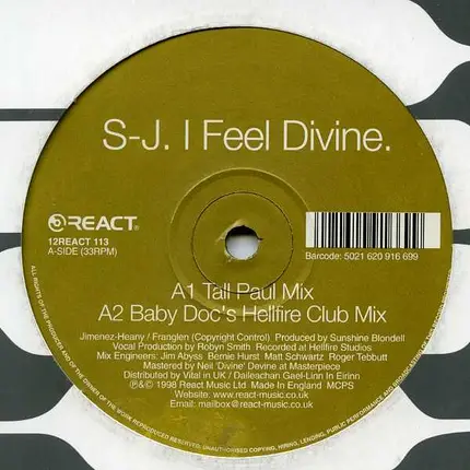 S-J - I Feel Divine