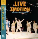 Double LP - S. Kiyotaka & Omega Tribe - Live Emotion = ライブ・エモーション - Obi, Insert