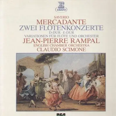 S. Mercandante - Zwei Flötenkonzerte; J.P. Rampal, Engl Chamber Orch., C. Scimone
