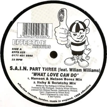 S.A.I.N. feat. William Williams - What Love Can Do (Part Three)