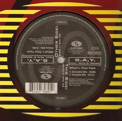S.A.Y. - What'S Your Face
