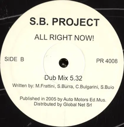 S.B. Project - All Right Now!