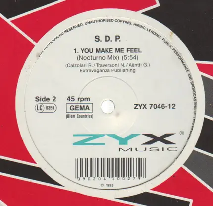 S.D.P. - You Make Me Feel
