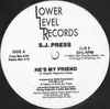 12inch Vinyl Single - S.J. Press - He's My Friend