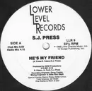 12inch Vinyl Single - S.J. Press - He's My Friend